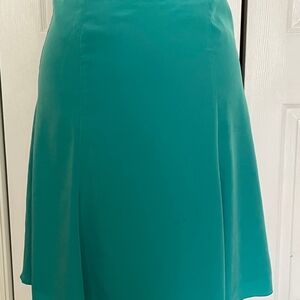 Banana Republic Teal A-Line Skirt